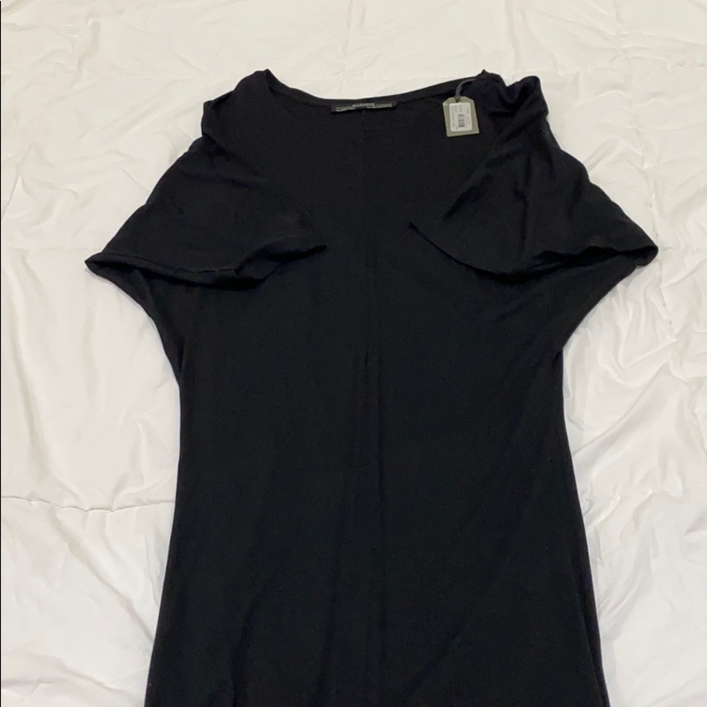 Size 0 All Saints Darcy Black Dress